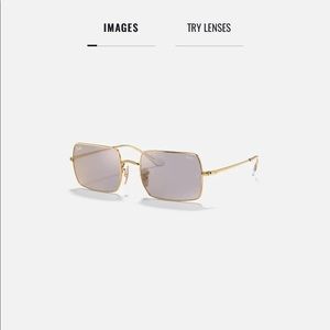 Like new! Mirrored 70s style raybans, only worn a few times